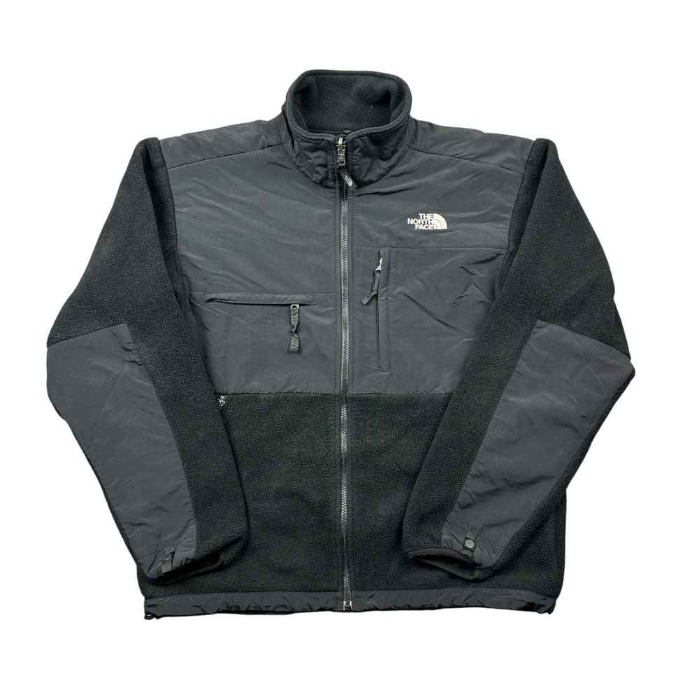 The North Face Denali Jacket Men Medium Black Fleece Nylon Gorpcore Polartec Vtg